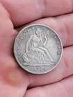 1866 Seated Liberty Half Dollar