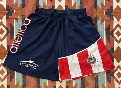 Vtg RARE Atletica Y2K Chivas de Guadalajara Warm Up Training Shorts Men s Large