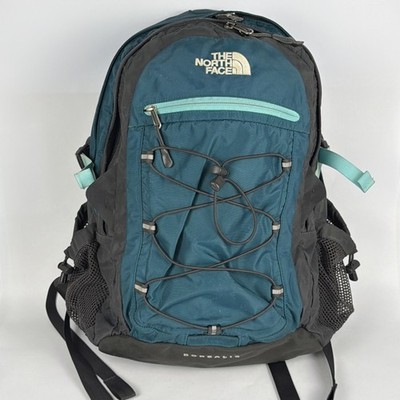 the north face borealis T196/T596 Teal/Black computer backpack 16 x 14 x 7 in