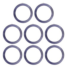 Bague magnétique universelle pour CD, 8 anneaux autocollants, violet