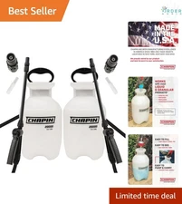 Garden Pump Sprayer 1 Gallon Hand Pressurized Multi-Purpose Watering