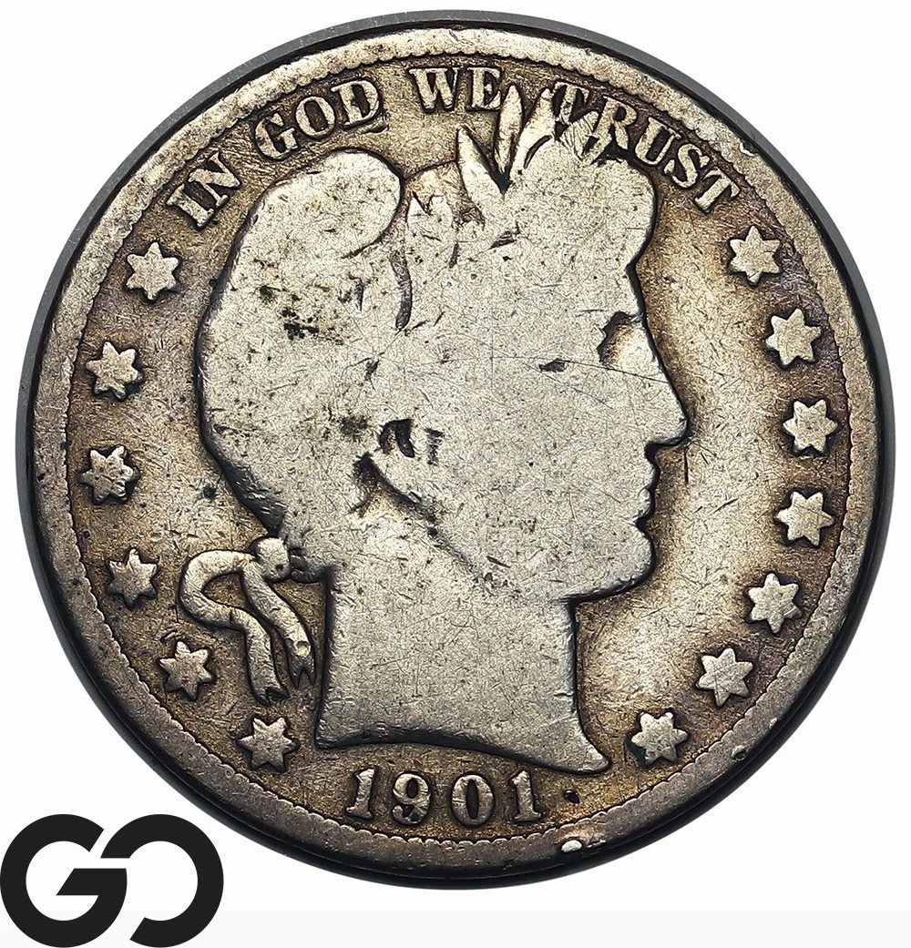 1901 Year Barber Half Dollars (1892-1915) for sale | eBay