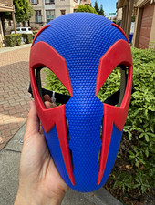 Marvel Across The Spider Verse 2099 Mask for Kids Roleplay and Costume Ages 5 