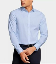 85 Tommy Hilfiger Mens TH Flex Essentials Regular fit Stretch Dress Shirt