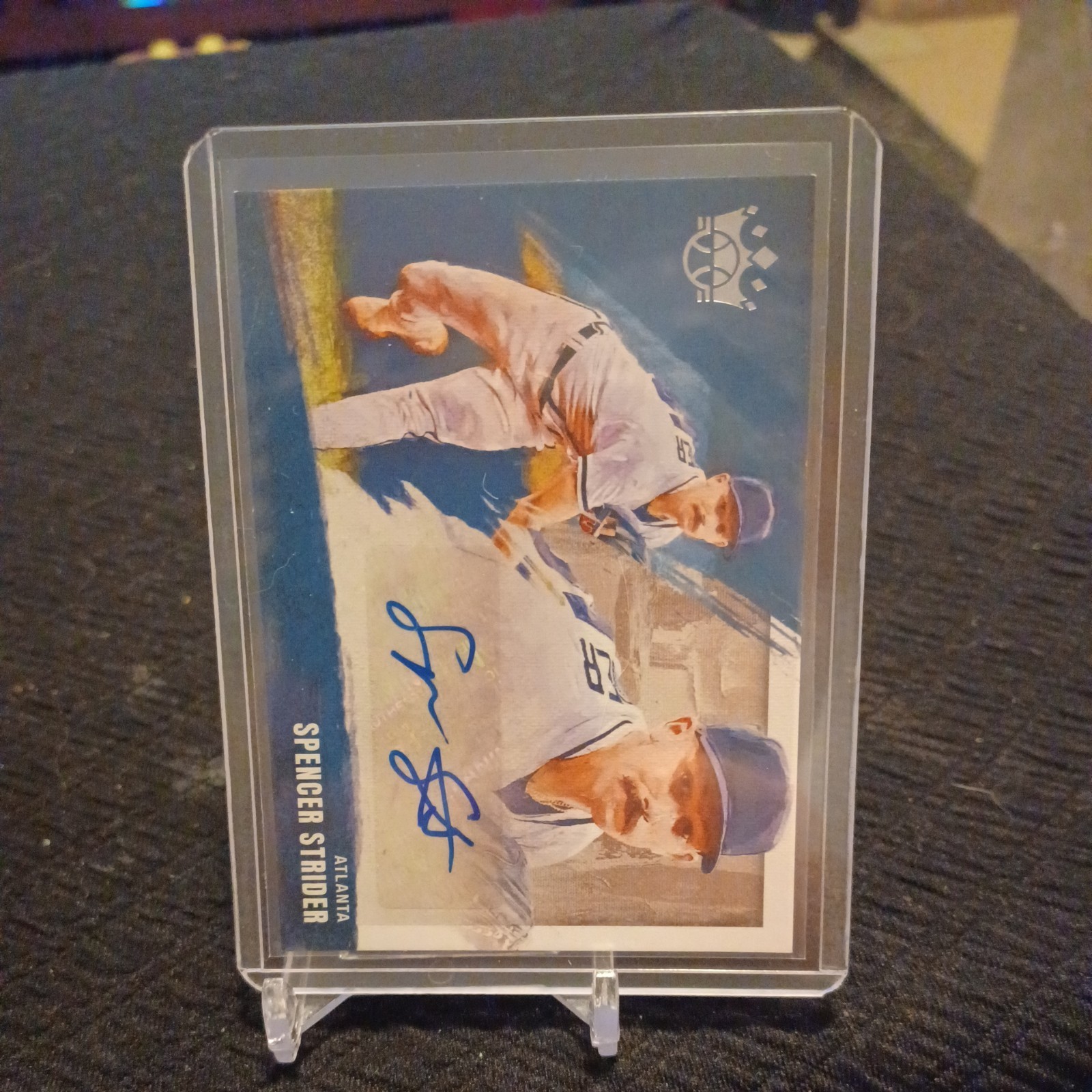Panini 2022 Diamond Kings Spencer Strider Braves RC Hard Signed Auto /75 #7618