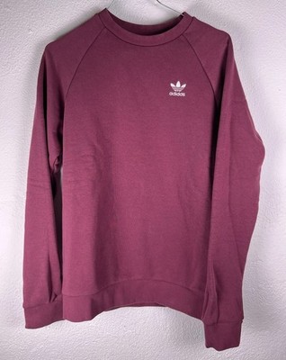 Adidas Firebird Herren Sweatshirt XS Bordeaux Rundhals