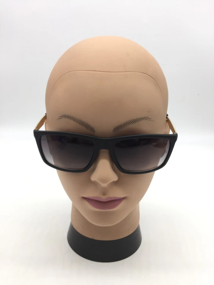 Ray-Ban Full Rim Matte Black Frame Designer Sunglasses Grey Lenses - Image 2 of 4