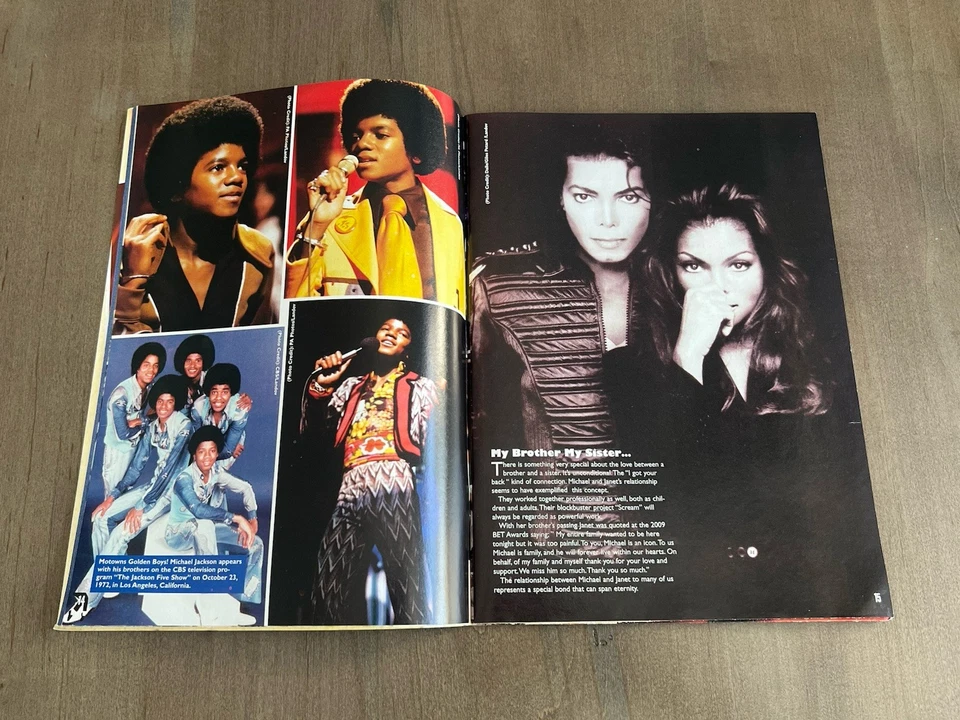 Black Men Magazine Michael Jackson Special Collectors Edition, 16 Posters Inside - Image 4 of 4