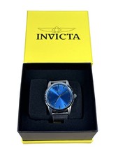 Invicta Men's Watch Celestial Quartz Blue Dial Stainless Steel 48502 Brand New