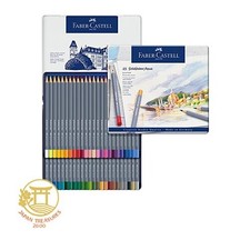 Faber-Castell Goldfaber Aqua Watercolor Pencil Set 48 Colors in a Tin Box 114648