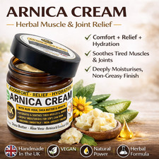 Arnica Massage Cream Relief Bruising Joint & Muscle Comfort Balm