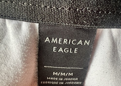 Pantalones de chándal para mujer American Eagle blancos talla mediana - Imagen 4 de 9
