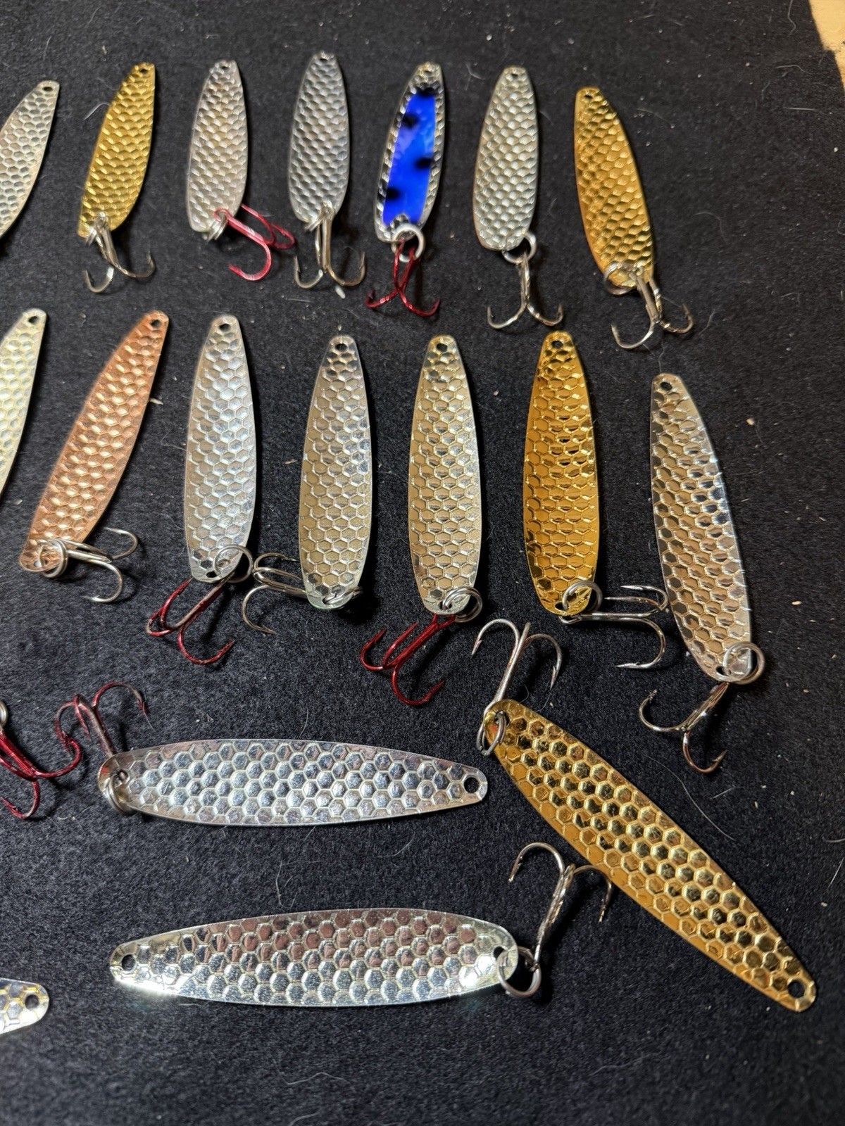 DREAMWEAVER SS STANDARD SPOONS SALMON & LAKE TROUT Lot Of 35 - Image 8