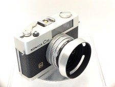 Vintage Konica C35 E L 35mm Film Camera Hexanon 38mm F2.8 Tested Serviced Japan