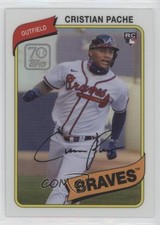 2021 Topps Chrome 70 Years of Baseball Series 2 Cristian Pache #70YTC-30 01xd