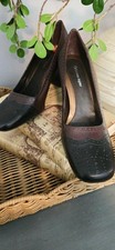 Vintage Etienne Aigner E-Camelot 2-tone Oxford style Leather Pump 7.5M NWOBox