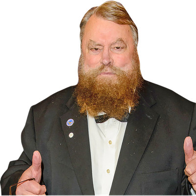 Brian Blessed (Thumbs Up) Half Body Buddy Cutout
