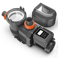 4 Variable Speed Inground VS Pool Pump 1.8-3.0 HP 230V for In/Above Ground Pools