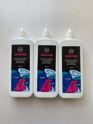 Contact lens solution 250ml Oté Sensation all in one 3-pack