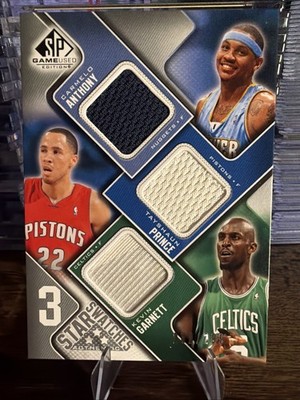 Upper Deck 09-10 SP Game Used Three Star Swatches Anthony Prince Garnett #/299