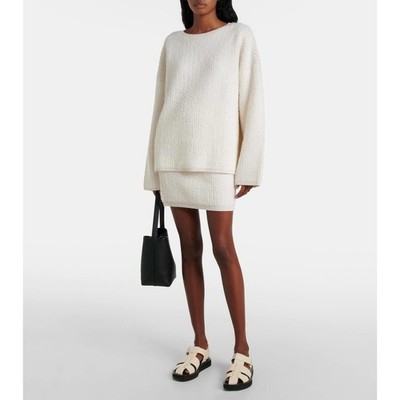 Lisa Yang Elsa cashmere sweater cream M-L(Lisa Yang size 2)