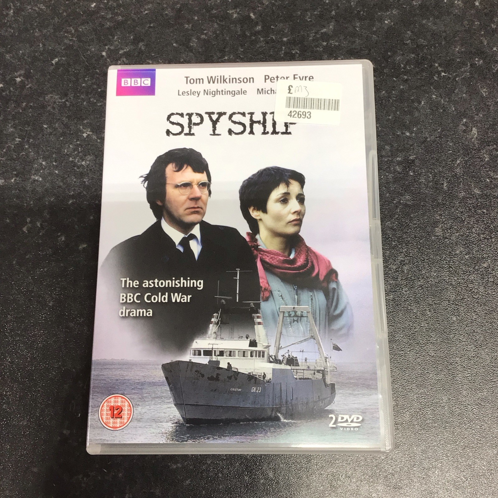 Spyship Series 1 DVD R2 UK 1983 TV Season Complete Tom Wilkinson Peter Eyre BBC