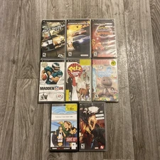 Lot Of 7 PSP Game Cases And Manuals No Game