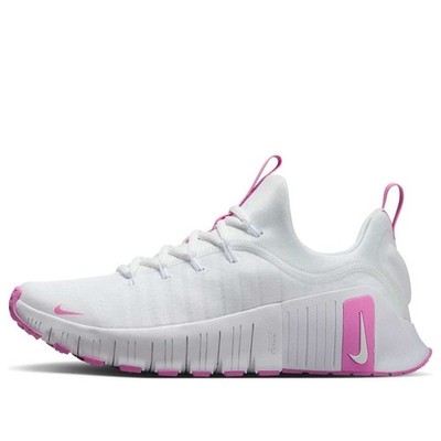 Women's Size Nike Free Metcon White Playful Pink Low Shoes