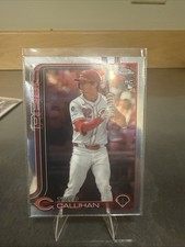 Tyler Callihan 2025 Topps Chrome Update #USC156 Cincinnati Reds (RC)