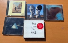 Pink Floyd CD Lot Dark Side of the Moon The Wall Meddle Division Bell WYWH