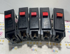 Bryant BR120 1 POLE 20 AMP 120V CIRCUIT BREAKER Type BR CH Lot of 5