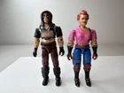 GI Joe Cobra 1980s Zartan and Zarana Vintage 3.75” ARAH Action Figure Hasbro