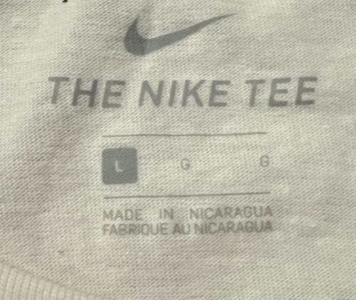 T-Shirt Nike Uomo Rafa Nadal "Vamos Rafa" Bianca DR4545 100 Taglia Large Nuova con etichette. A7 - Foto 5 di 5