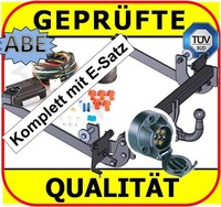 AHK + Elektrosatz ES7 FüR Citroen Jumpy II 06- AnhäNgerkupplung
