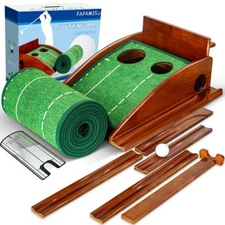 FAFAMESO Golf Putting Mat for Indoor