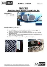 Calandre BMW Z3