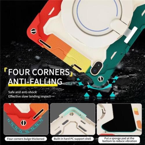 For Apple iPad 10th Generation 10.9 Shockproof Case 360 Rotating Cover Rugged - Picture 7 of 25