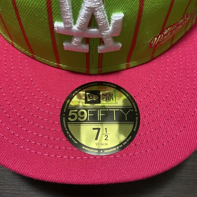New Era LA Dodgers x Big League Chew Watermelon 59Fifty Hat