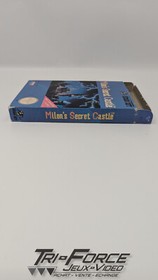 Milon's Secret Castle Nintendo Nes W/ Box No Manual, Tested ! Free Shipping