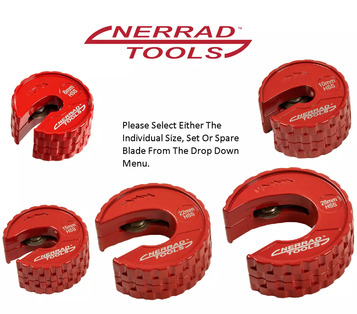 Nerrad Pro Pipe Slice Copper Pipe Tube Cutter 8mm 28mm Choose