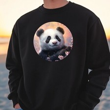 Panda Portrait Sweatshirt Cosy and Perfect for Any Occasion S to 4XL