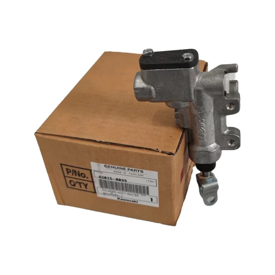 Bomba de freio traseira Kawasaki KLX 140 cilindro mestre conjunto PN: 43015-0099 - Imagem 4 de 4