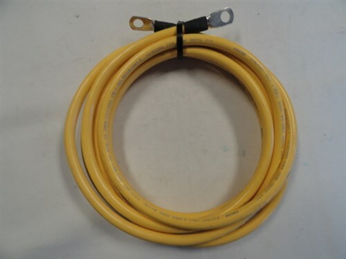 PACER ELECTRICAL WIRE CABLE 6 AWG GAUGE 10' FEET YELLOW E157097 MARINE BOAT
