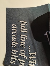 SUPER SPRINT - NES Poster - Tengen - Crisp - Vintage - Rare