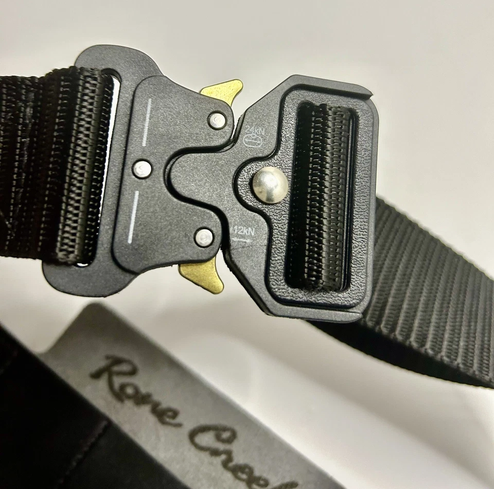 Funda/portador de bolsa multiherramienta de cuero negro con funda de nailon Foto 3 de 4