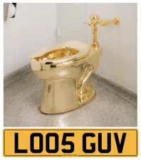 Cherished Number  Poo Toilet Hire Waste Loo Plumber Drainage Wc LO05 GUV private