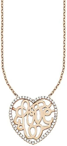 Simulierte Herz Echtschmuck