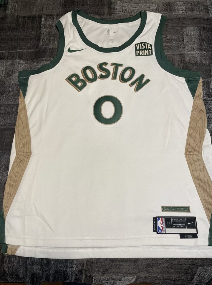 Jayson Tatum Boston Celtics 23-24 Nike City Edition Swingman White