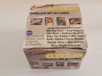 1992 CMA Country Gold Sterling Country Music Card YOU PICK FROM LIST! SEE PHOTOS
