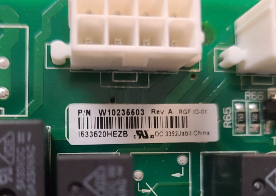 OEM KitchenAid Whirlpool Refrigerator Main Control Board WPW10235503